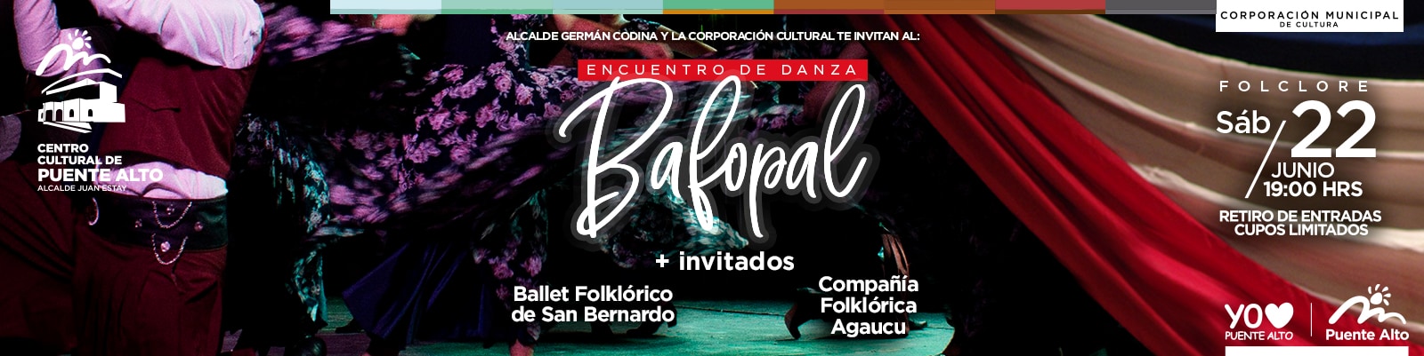 Encuentro de Danzas Folclóricas  BAFOPAL. 